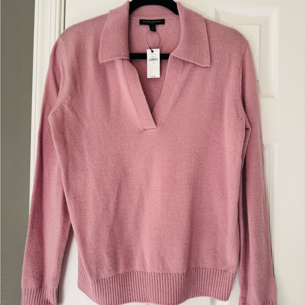 Banana Republic collared sweater